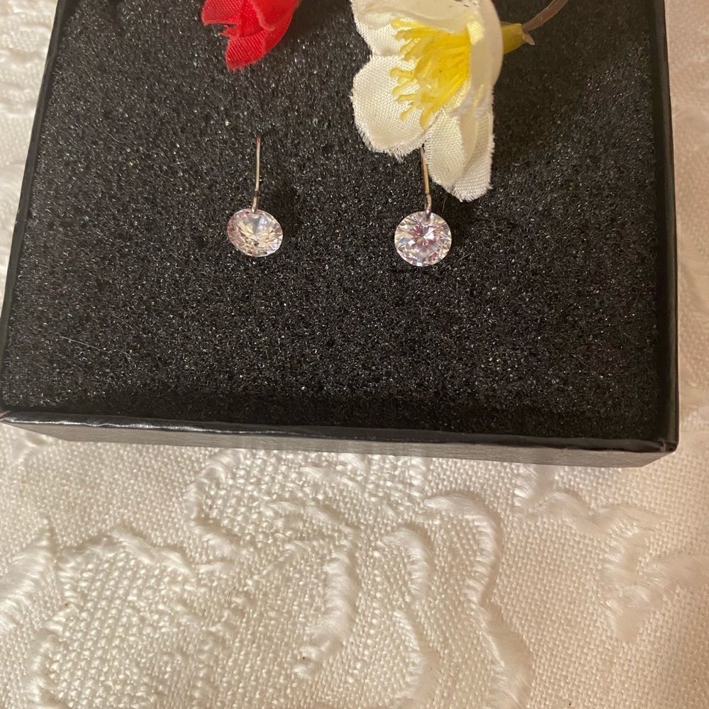 🛍Swarovski Crystal Drop  Fashion Earrings - Picture 2 of 7